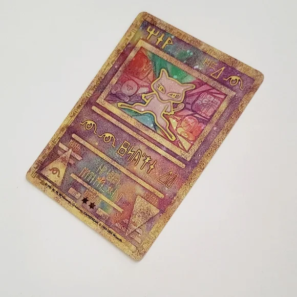 *Sold* Ancient Mew Pokemon Movie Promo Double Holo Rare Japanese Nintendo - Picture 6 of 10
